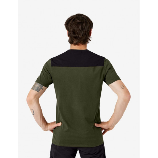 Knut, T-shirt, olijf-zwart