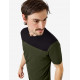 Knut, T-shirt, olijf-zwart