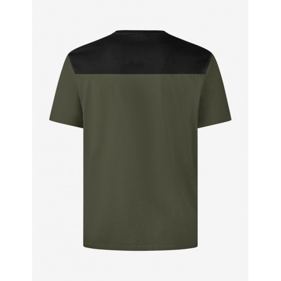 Knut, T-shirt, olijf-zwart