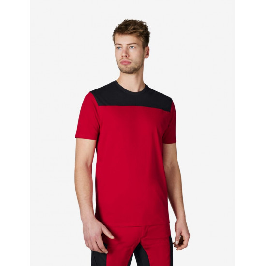 Knut, T-shirt, rood-zwart