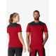 Knut, T-shirt, rood-zwart