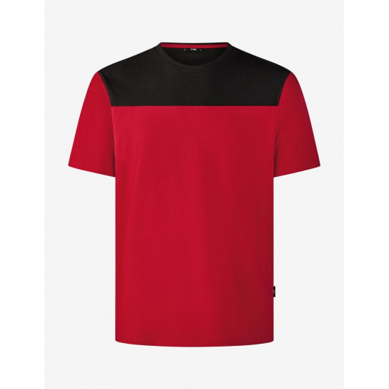 Knut, T-shirt, rood-zwart