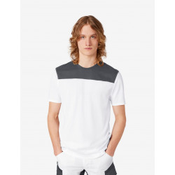 Knut, T-shirt, wit-antraciet