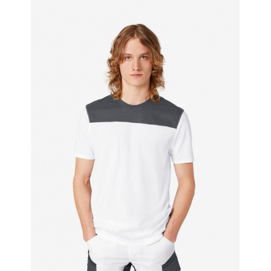 Knut, T-shirt, wit-antraciet