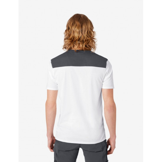 Knut, T-shirt, wit-antraciet