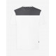 Knut, T-shirt, wit-antraciet