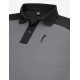 Konrad, poloshirt, grijs-zwart Konrad, poloshirt, grijs-zwart