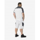 Konrad, poloshirt, wit-antraciet Konrad, poloshirt, wit-antraciet