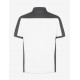 Konrad, poloshirt, wit-antraciet Konrad, poloshirt, wit-antraciet