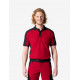 Konrad, poloshirt, rood-zwart Konrad, poloshirt, rood-zwart