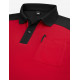 Konrad, poloshirt, rood-zwart Konrad, poloshirt, rood-zwart