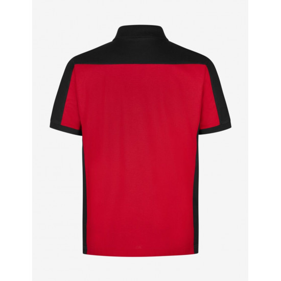Konrad, poloshirt, rood-zwart Konrad, poloshirt, rood-zwart