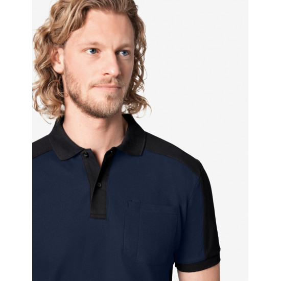 Konrad, poloshirt, marine-zwart Konrad, poloshirt, marine-zwart