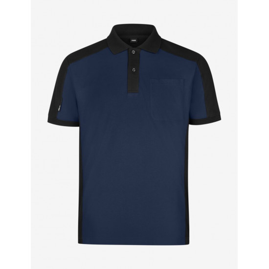 Konrad, poloshirt, marine-zwart Konrad, poloshirt, marine-zwart