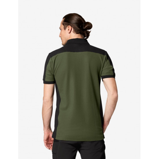 Konrad, poloshirt, olijf-zwart Konrad, poloshirt, olijf-zwart