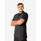 Konrad, poloshirt, antraciet-zwart Konrad, poloshirt, antraciet-zwart