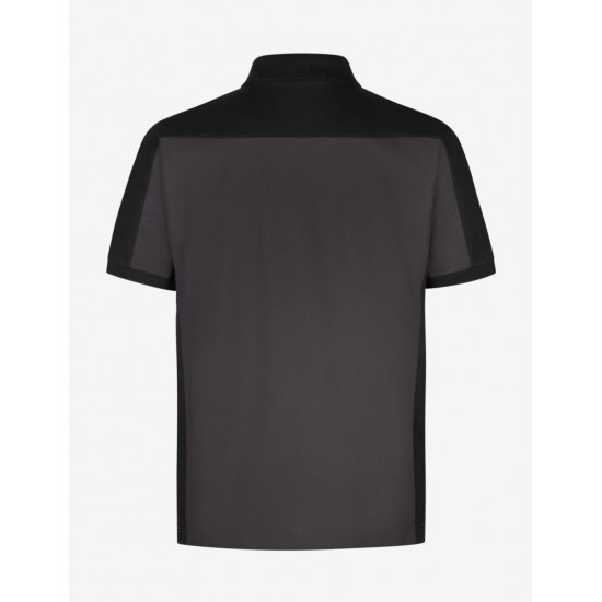 Konrad, poloshirt, antraciet-zwart Konrad, poloshirt, antraciet-zwart