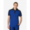 Konrad, poloshirt, korenblauw-zwart