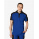 Konrad, poloshirt, korenblauw-zwart Konrad, poloshirt, korenblauw-zwart