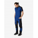 Konrad, poloshirt, korenblauw-zwart Konrad, poloshirt, korenblauw-zwart