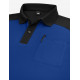 Konrad, poloshirt, korenblauw-zwart Konrad, poloshirt, korenblauw-zwart