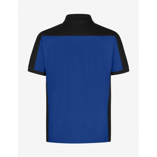 Konrad, poloshirt, korenblauw-zwart Konrad, poloshirt, korenblauw-zwart