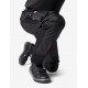 Leo, werkbroek, elastisch, antraciet-zwart