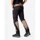 Leo, werkbroek, elastisch, beige-zwart