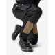 Leo, werkbroek, elastisch, beige-zwart