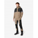 Leo, werkbroek, elastisch, beige-zwart