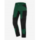 Leo, werkbroek, elastisch, groen-zwart Leo, werkbroek, elastisch, groen-zwart