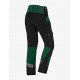 Leo, werkbroek, elastisch, groen-zwart Leo, werkbroek, elastisch, groen-zwart