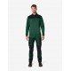 Leo, werkbroek, elastisch, groen-zwart Leo, werkbroek, elastisch, groen-zwart