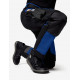 Leo, werkbroek, elastisch, korenblauw-zwart