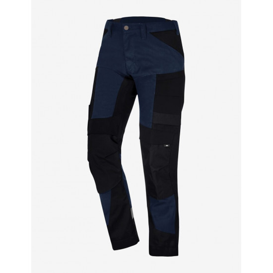 Leo, werkbroek, elastisch, marine-zwart Leo, werkbroek, elastisch, marine-zwart