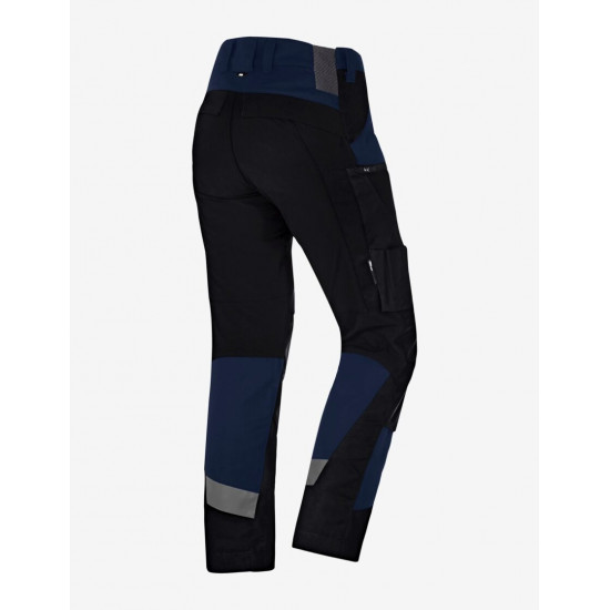 Leo, werkbroek, elastisch, marine-zwart Leo, werkbroek, elastisch, marine-zwart