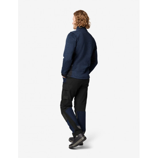 Leo, werkbroek, elastisch, marine-zwart Leo, werkbroek, elastisch, marine-zwart