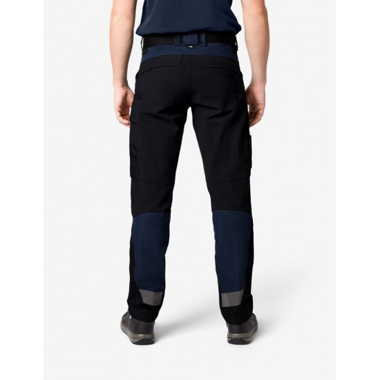 Leo, werkbroek, elastisch, marine-zwart Leo, werkbroek, elastisch, marine-zwart