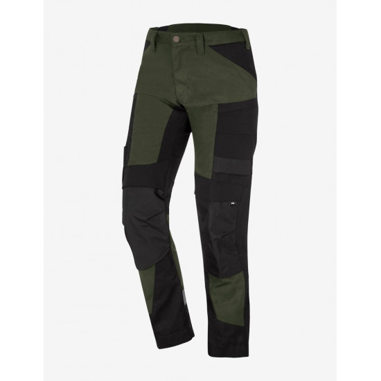 Leo, werkbroek, elastisch, olijf-zwart Leo, werkbroek, elastisch, olijf-zwart