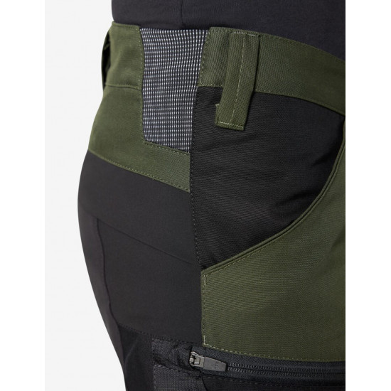 Leo, werkbroek, elastisch, olijf-zwart Leo, werkbroek, elastisch, olijf-zwart