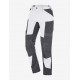 Leo, werkbroek, elastisch, wit-antraciet