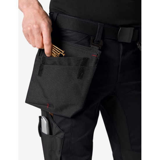Leo, werkbroek, elastisch, zwart Leo, werkbroek, elastisch, zwart