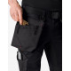 Leo, werkbroek, elastisch, zwart Leo, werkbroek, elastisch, zwart