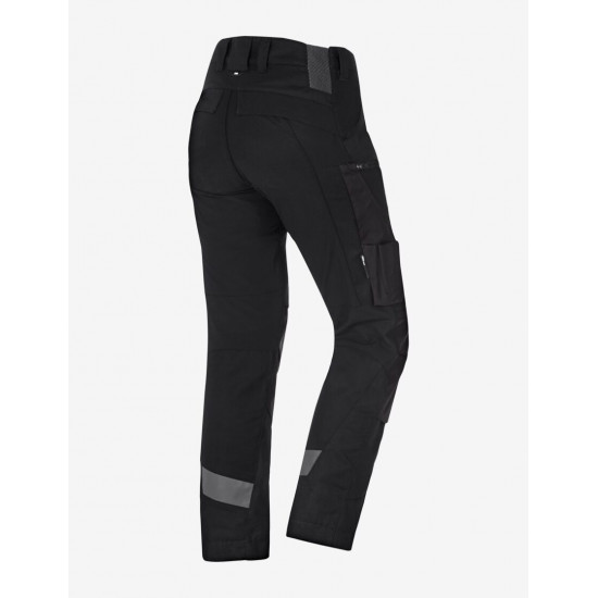 Leo, werkbroek, elastisch, zwart Leo, werkbroek, elastisch, zwart