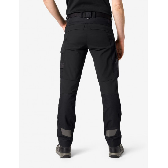 Leo, werkbroek, elastisch, zwart Leo, werkbroek, elastisch, zwart