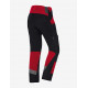 Leo, werkbroek, elastisch, rood-zwart Leo, werkbroek, elastisch, rood-zwart