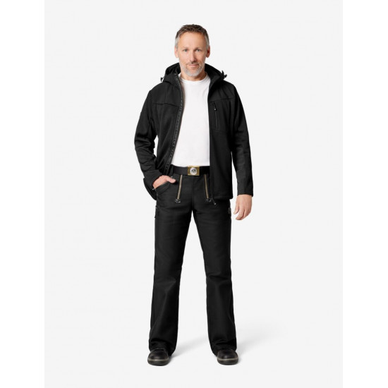 Maximilian, shoftshell jas, zwart Maximilian, shoftshell jas, zwart