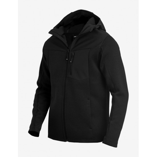 Maximilian, shoftshell jas, zwart Maximilian, shoftshell jas, zwart