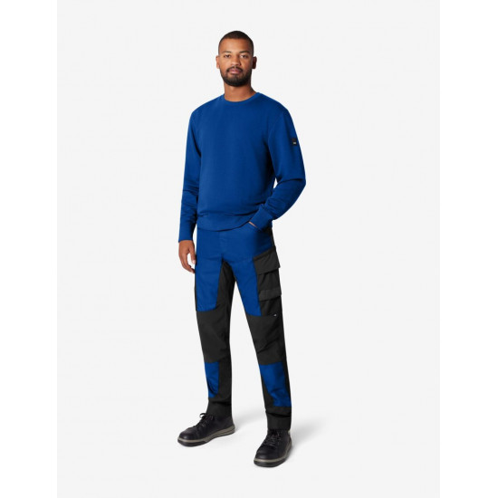 Piet, sweatshirt, korenblauw Piet, sweatshirt, korenblauw