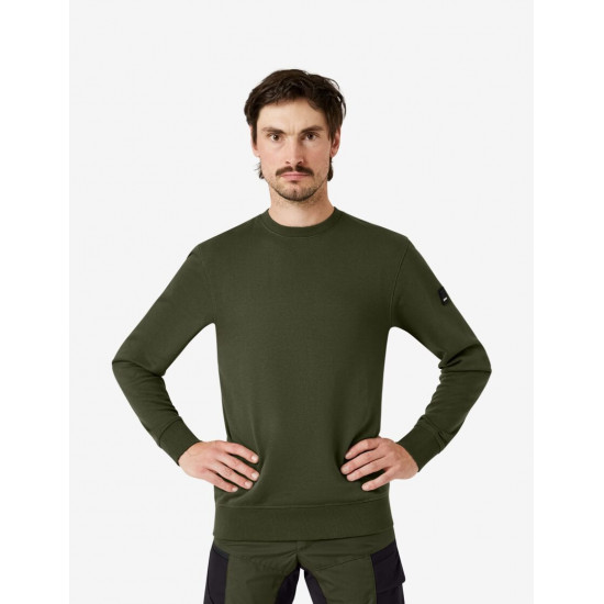 Piet, sweatshirt, olijf Piet, sweatshirt, olijf